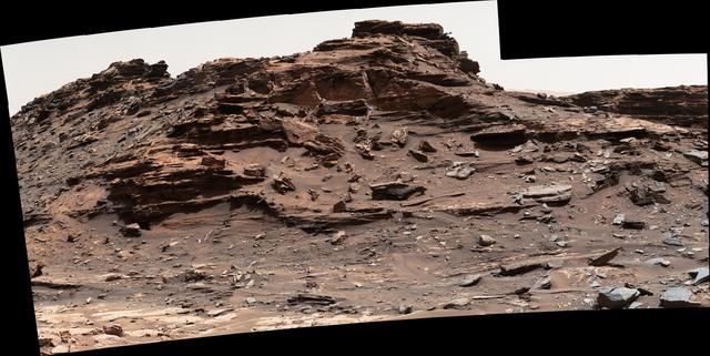 NASA image: Butte M9a in Murray Buttes on Mars