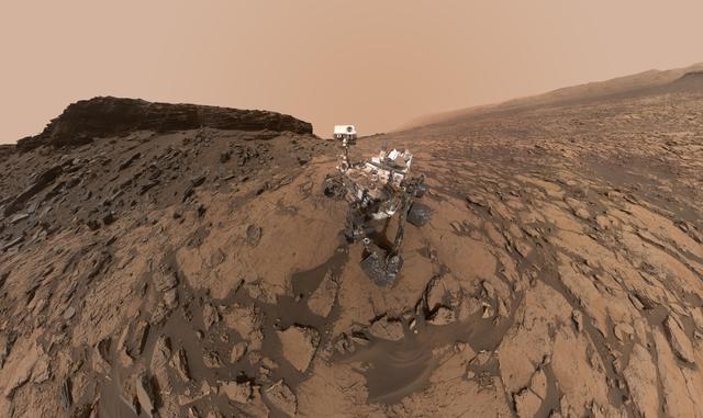 NASA image: Curiosity Self-Portrait at Murray Buttes.