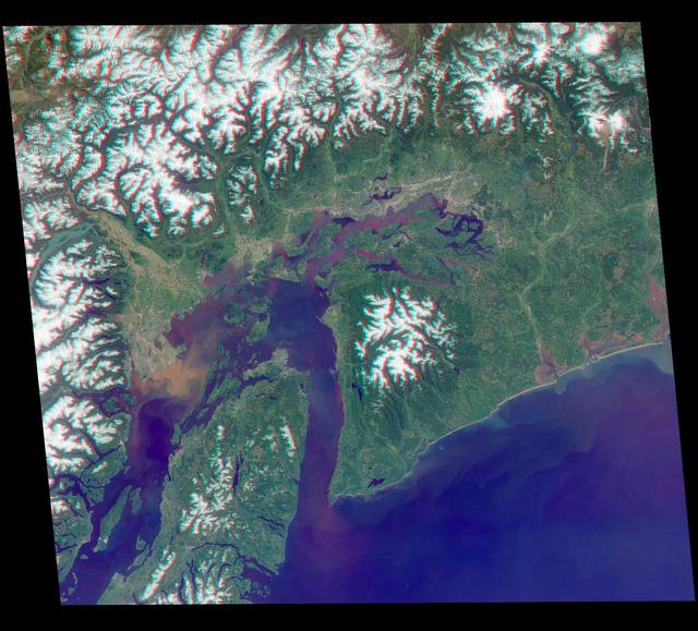 America National Parks Viewed in 3D by NASA MISR Anaglyph 3