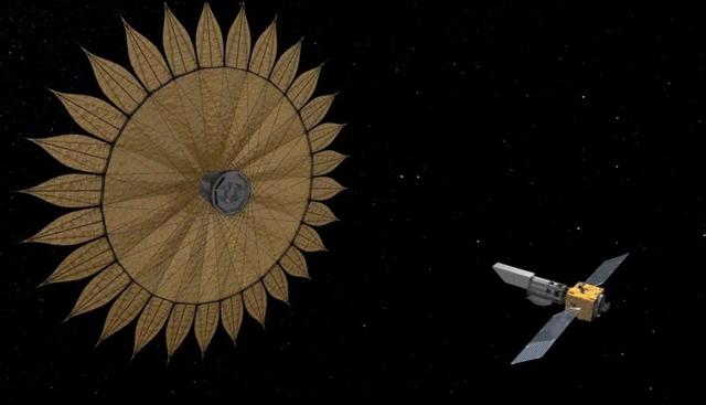 NASA image: Starshade Artist Concept 1