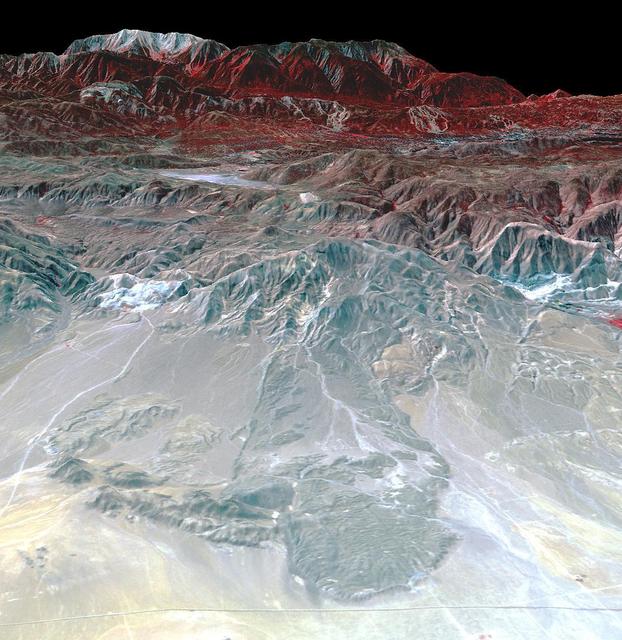 NASA image: Blackhawk Landslide, California
