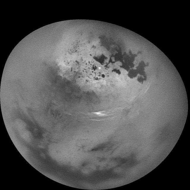 NASA image: Watching Summer Clouds on Titan