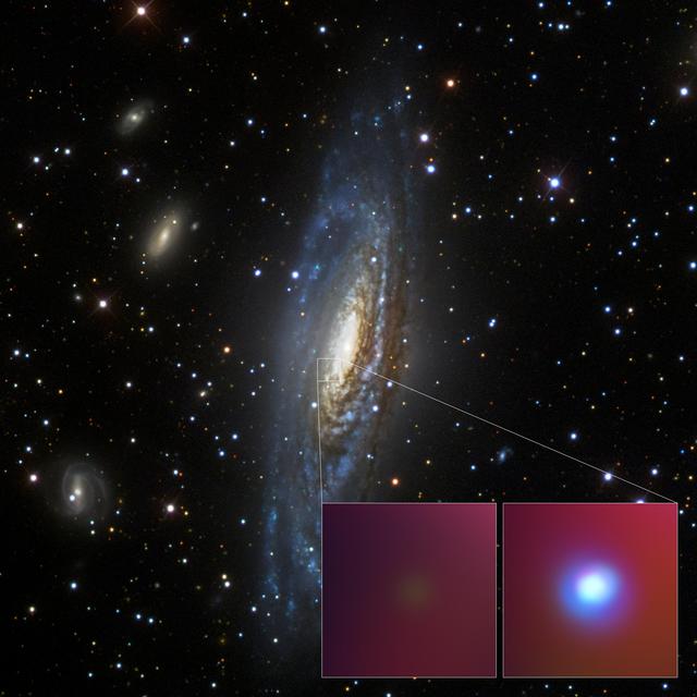 NASA image: Supernova SN 2014C Optical and X-Ray