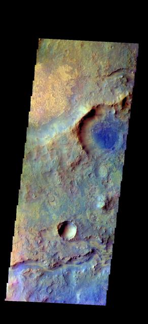 NASA image: Terra Sabaea - False Color