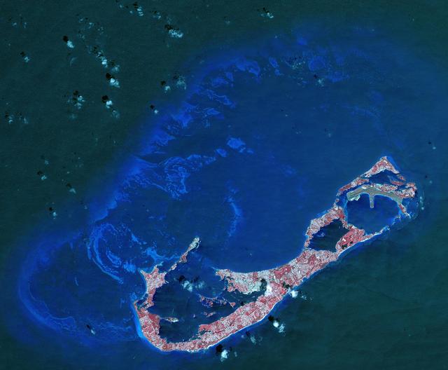 NASA image: Bermuda