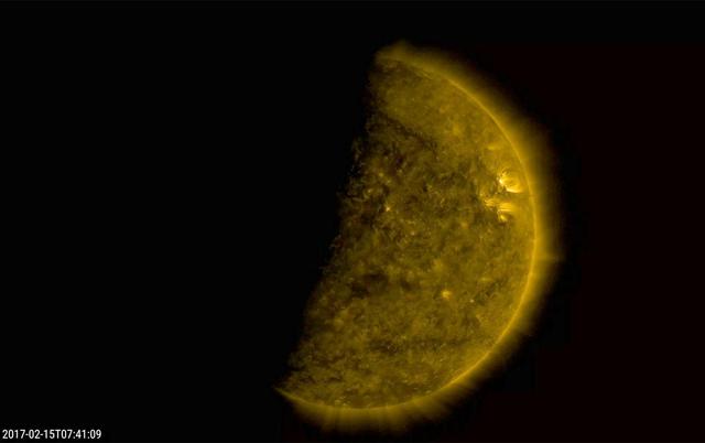 NASA image: Earth Eclipses the Sun