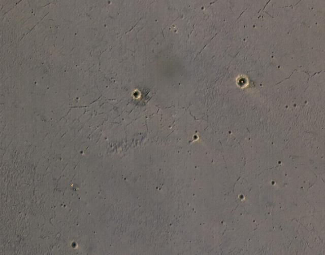 NASA image: Rover Landing Hardware at Eagle Crater, Mars