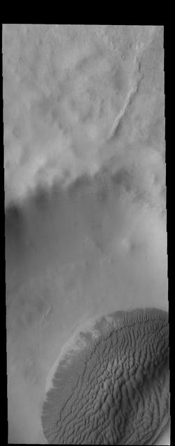 NASA image: Crater Dunes