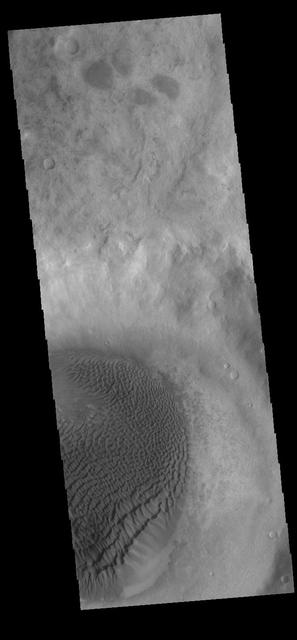 NASA image: Crater Dunes