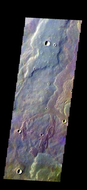 NASA image: Daedalia Planum - False Color