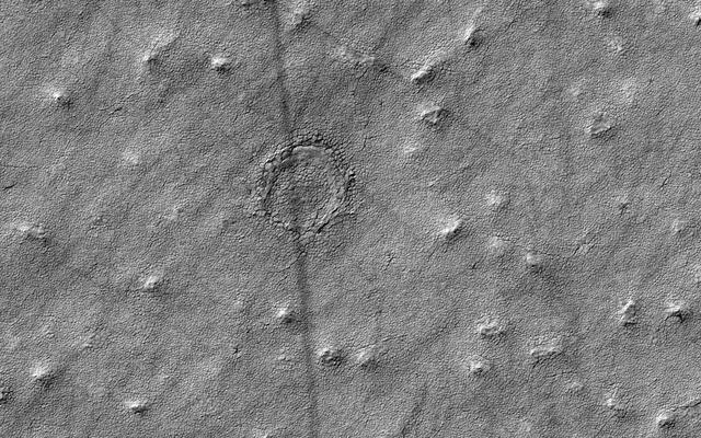 NASA image: Is that an Impact Crater?