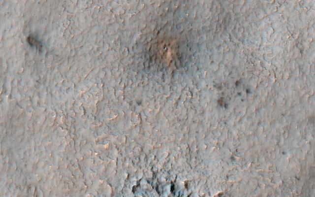 NASA image: A New Impact Site in the Southern Middle Latitudes