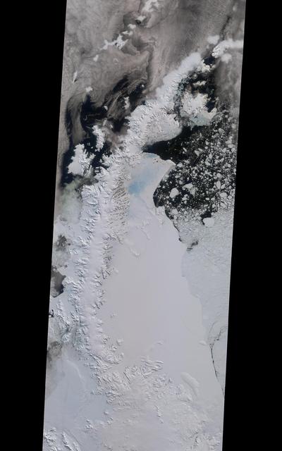 NASA image: NASA MISR Tracks Growth of Rift in the Larsen C Ice Shelf