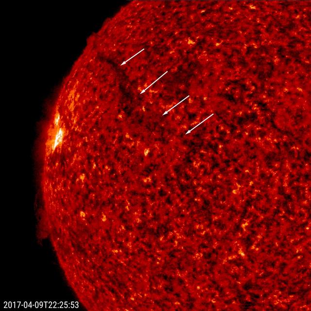 NASA image: Filament Breakaway