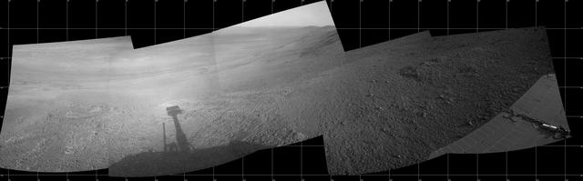 NASA image: View Down 'Perseverance Valley' After Entry at Top