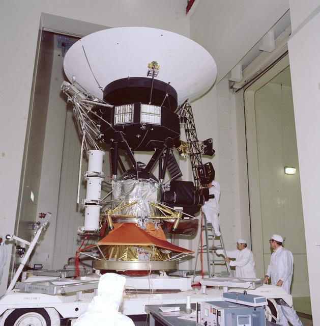 NASA image: Voyager Testing: 1976
