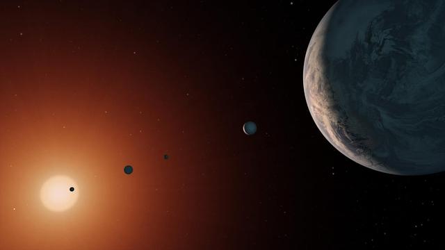 NASA image: TRAPPIST-1 System - Artist Concept