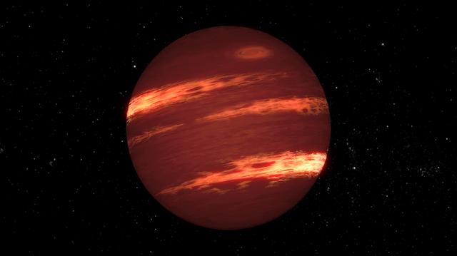 NASA image: Brown Dwarf Weather (Artist's Concept)