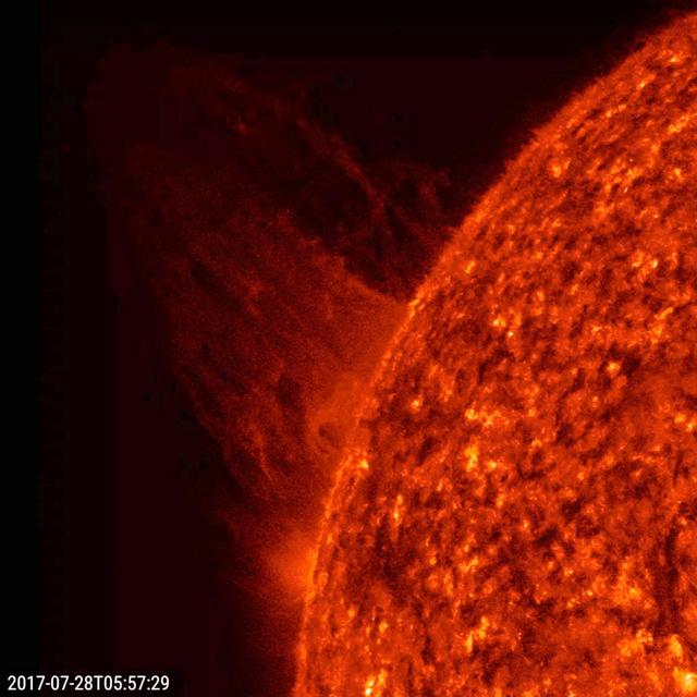 NASA image: Sheet of Plasma