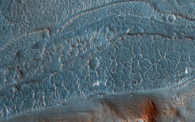 NASA image: Cataracts in Kasei Valles