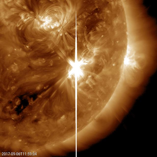 NASA image: Major Solar Flare