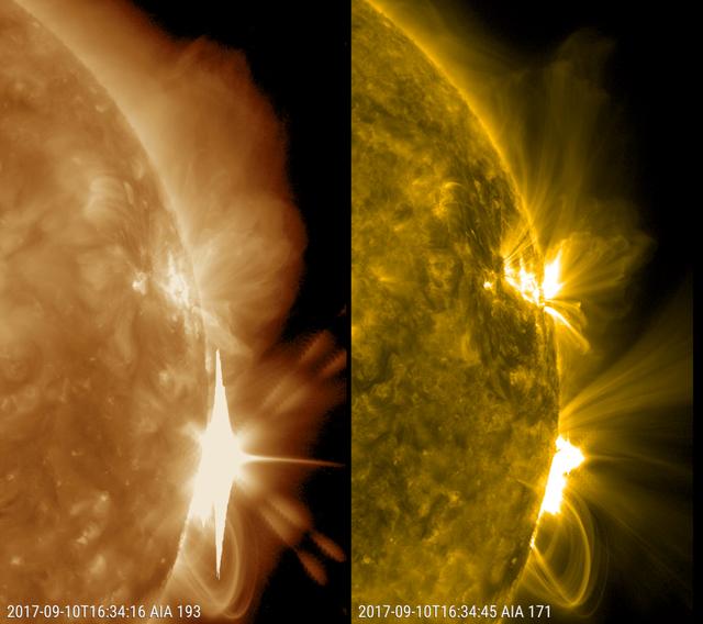 NASA image: Major Solar Flare