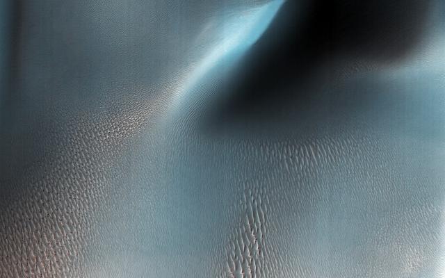 NASA image: Ripples and Dunes in Proctor Crater