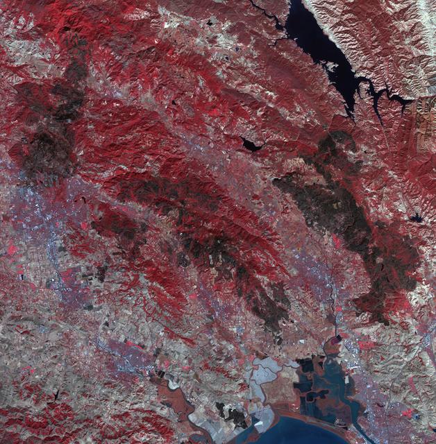 Impact of Northern California Fires Seen in New NASA Satellite Image