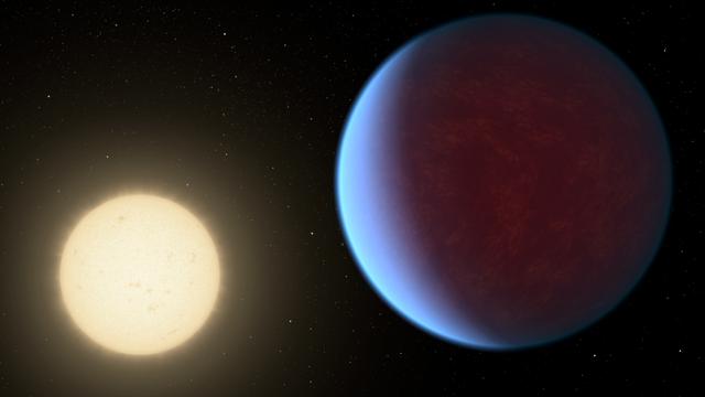 NASA image: 55 Cancri e with Atmosphere (Artist's Concept)
