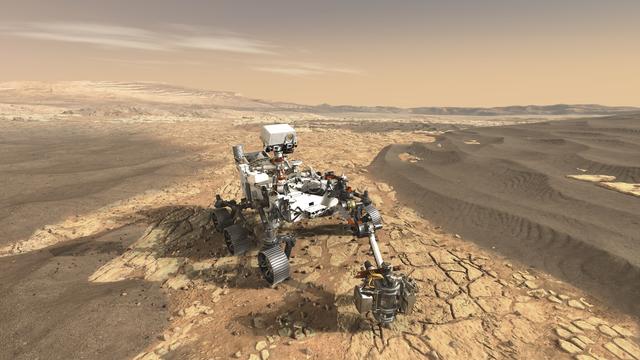 NASA image: NASA's Mars 2020 Rover Artist's Concept #1 (Updated)