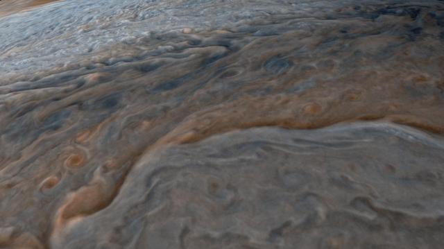 NASA image: The Great Red Spot Plunge (animation)