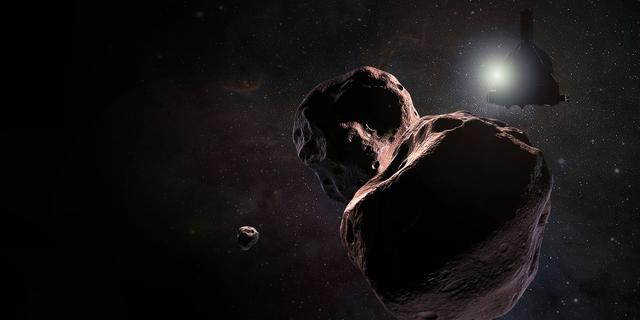 NASA image: New Horizons Encountering 2014 MU69 (Artist's Impression)