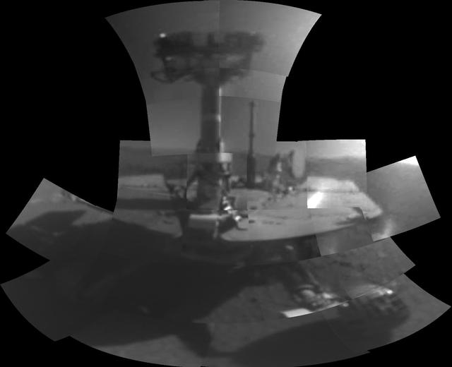NASA image: Opportunity's First Selfie