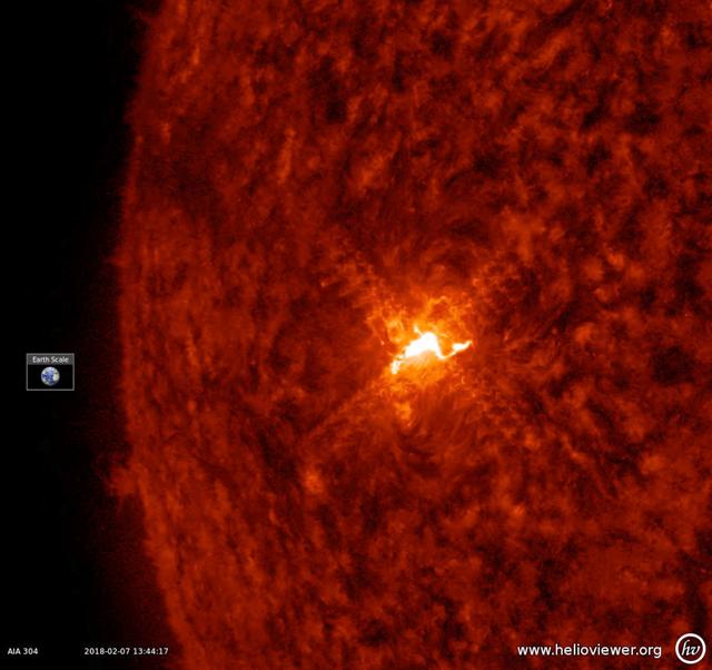 NASA image: One Small Flare
