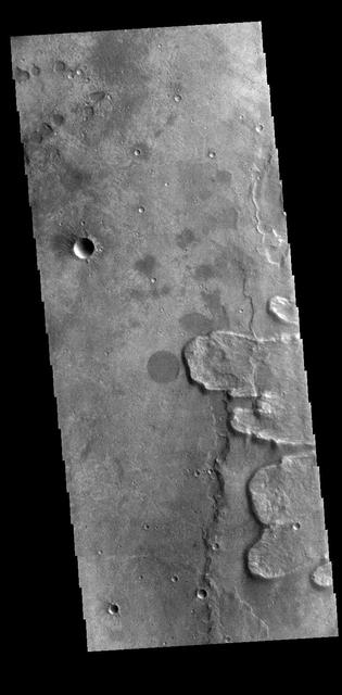 NASA image: Yuty Crater Ejecta