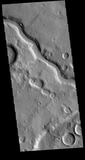 NASA image: Arabia Terra Channel