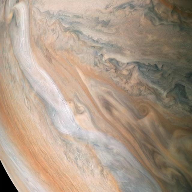 NASA image: Jovian Jet Stream