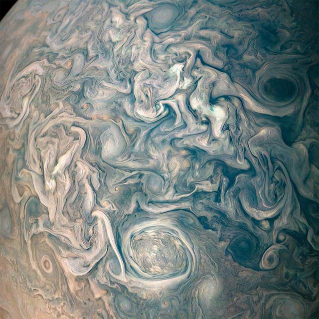 NASA image: Chaotic Clouds of Jupiter