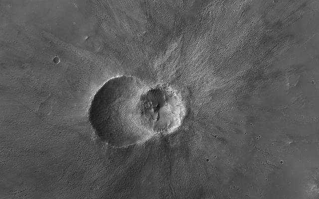 NASA image: Twin Craters in Meridiani Planum