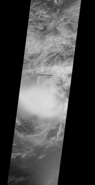 NASA image: MISR Hurricane Lane