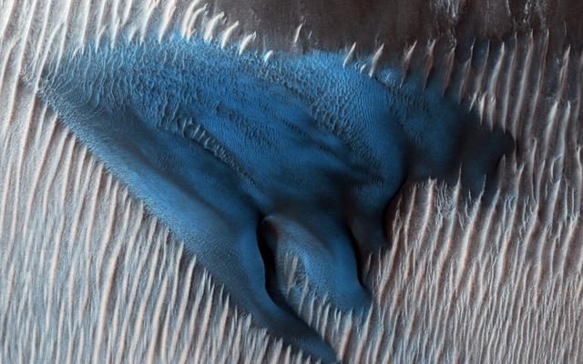 NASA image: Once in a Blue Dune