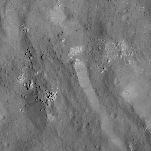 NASA image: Boulder Field Near Occator Crater's Eastern Rim