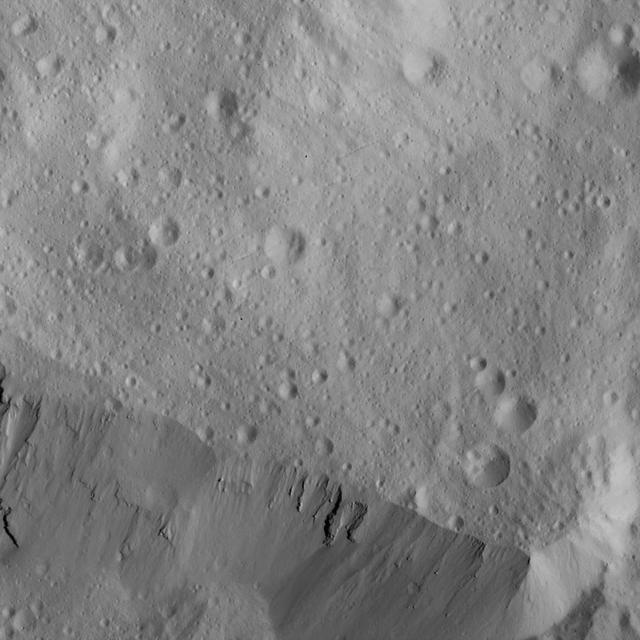 NASA image: Occator Crater Eastern Rim