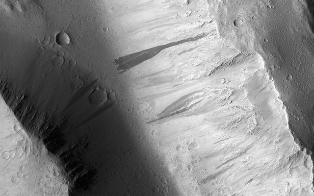 NASA image: The Dark Side of Dust Avalanches