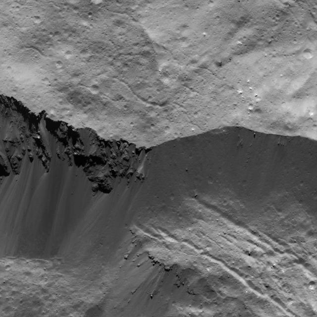 NASA image: Occator Crater Wall