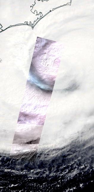 NASA image: Hurricane Florence Swath seen by NASA Spacecraft
