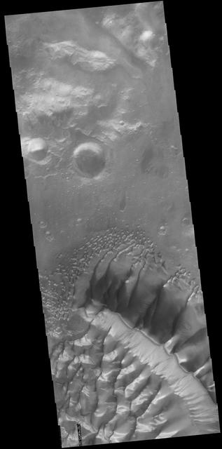 NASA image: Russel Crater Dunes