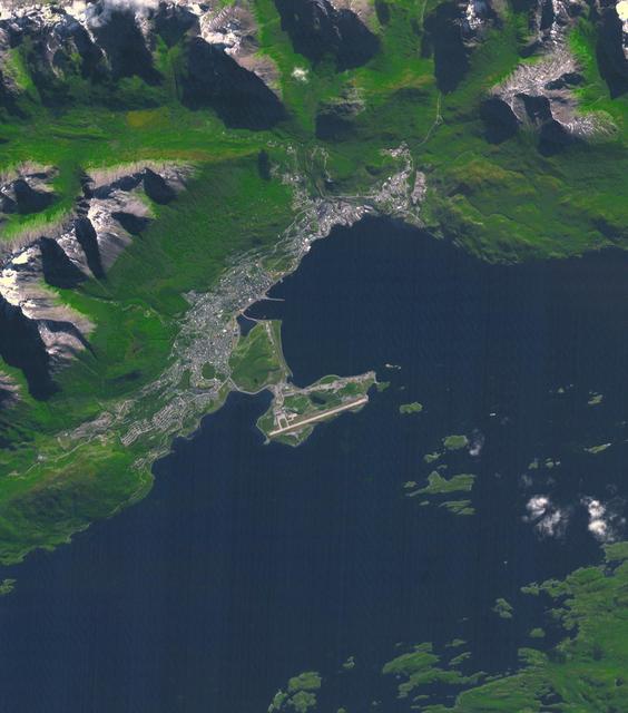 NASA image: Ushuaia, Argentina