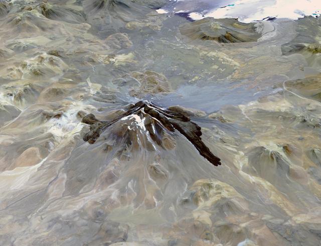 NASA image: Llullaillaco Volcano, Chile/Argentina