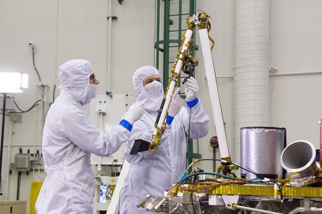 Pre-Launch Testing of InSight's Robotic Arm